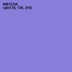 #887EDA - True V Color Image