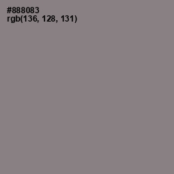 #888083 - Suva Gray Color Image