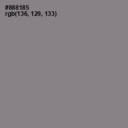 #888185 - Suva Gray Color Image