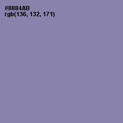 #8884AB - Manatee Color Image