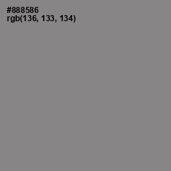 #888586 - Suva Gray Color Image