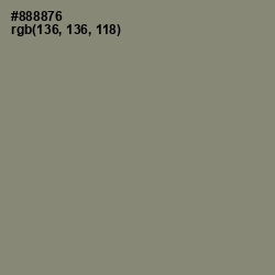 #888876 - Granite Green Color Image