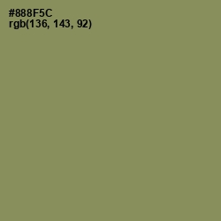 #888F5C - Avocado Color Image