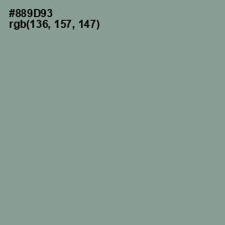 #889D93 - Mantle Color Image
