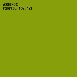 #889F0C - Olive Color Image