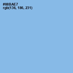 #88BAE7 - Jordy Blue Color Image