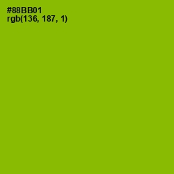 #88BB01 - Citron Color Image