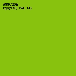 #88C20E - Pistachio Color Image