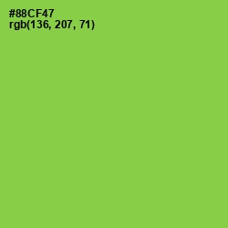 #88CF47 - Conifer Color Image