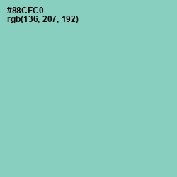 #88CFC0 - Half Baked Color Image