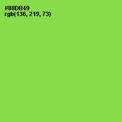 #88DB49 - Conifer Color Image