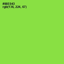 #88E043 - Conifer Color Image