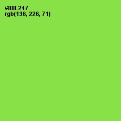 #88E247 - Conifer Color Image