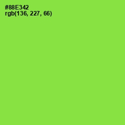 #88E342 - Conifer Color Image