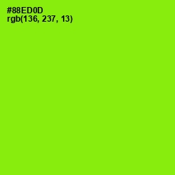 #88ED0D - Inch Worm Color Image