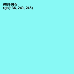 #88F9F5 - Anakiwa Color Image