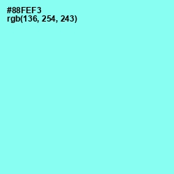 #88FEF3 - Anakiwa Color Image