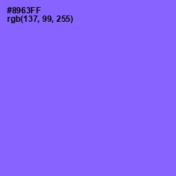 #8963FF - Medium Purple Color Image