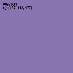 #8976B1 - Purple Mountain's Majesty Color Image