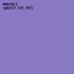 #8979C5 - True V Color Image