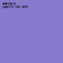 #897ACD - True V Color Image