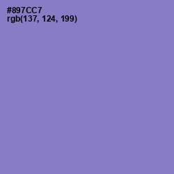 #897CC7 - True V Color Image