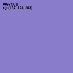 #897CCB - True V Color Image
