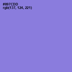 #897CDD - True V Color Image