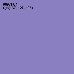 #897FC1 - True V Color Image