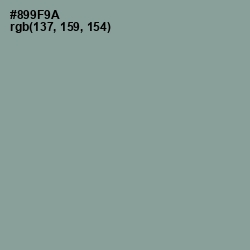 #899F9A - Mantle Color Image