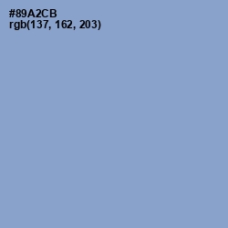 #89A2CB - Polo Blue Color Image