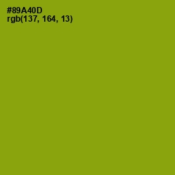 #89A40D - Citron Color Image