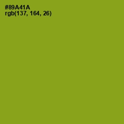 #89A41A - Citron Color Image