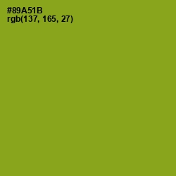 #89A51B - Citron Color Image