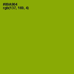 #89A904 - Citron Color Image