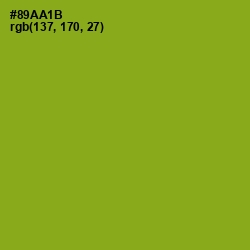 #89AA1B - Citron Color Image