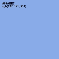 #89ABE7 - Jordy Blue Color Image