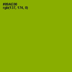 #89AE00 - Citron Color Image