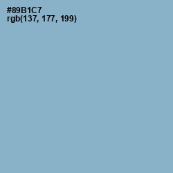 #89B1C7 - Glacier Color Image