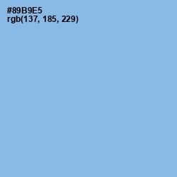 #89B9E5 - Jordy Blue Color Image