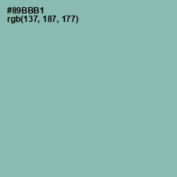 #89BBB1 - Gulf Stream Color Image