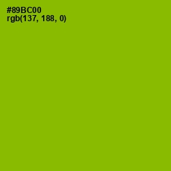 #89BC00 - Citron Color Image