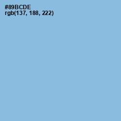 #89BCDE - Polo Blue Color Image