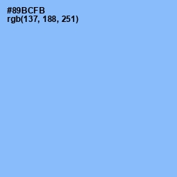 #89BCFB - Jordy Blue Color Image