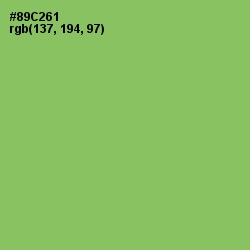 #89C261 - Celery Color Image
