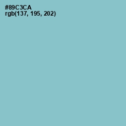 #89C3CA - Half Baked Color Image