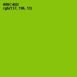 #89C40D - Pistachio Color Image