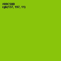 #89C50B - Pistachio Color Image