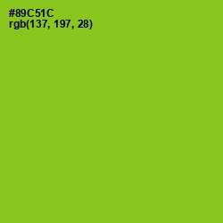 #89C51C - Pistachio Color Image