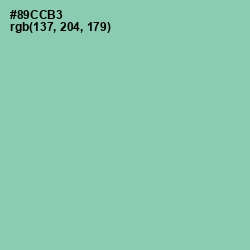 #89CCB3 - Vista Blue Color Image